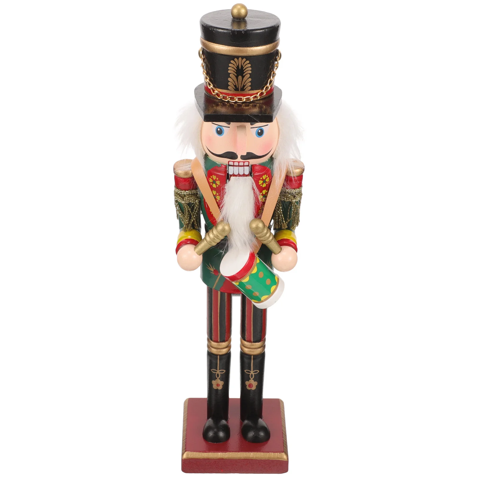 

Christmas Nutcracker Traditional Wooden Pink Nutcracker Ornament Holiday Nutcracker Soldier Figure Christmas Advent Nutcrackers