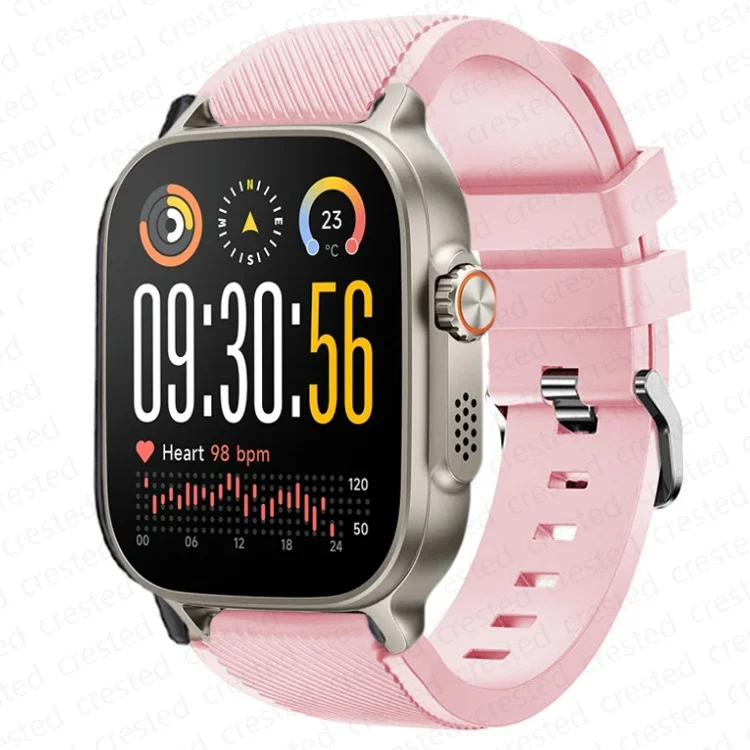 Sport Silicone Band Replacement Bracelet - Premium 22mm Watch Strap