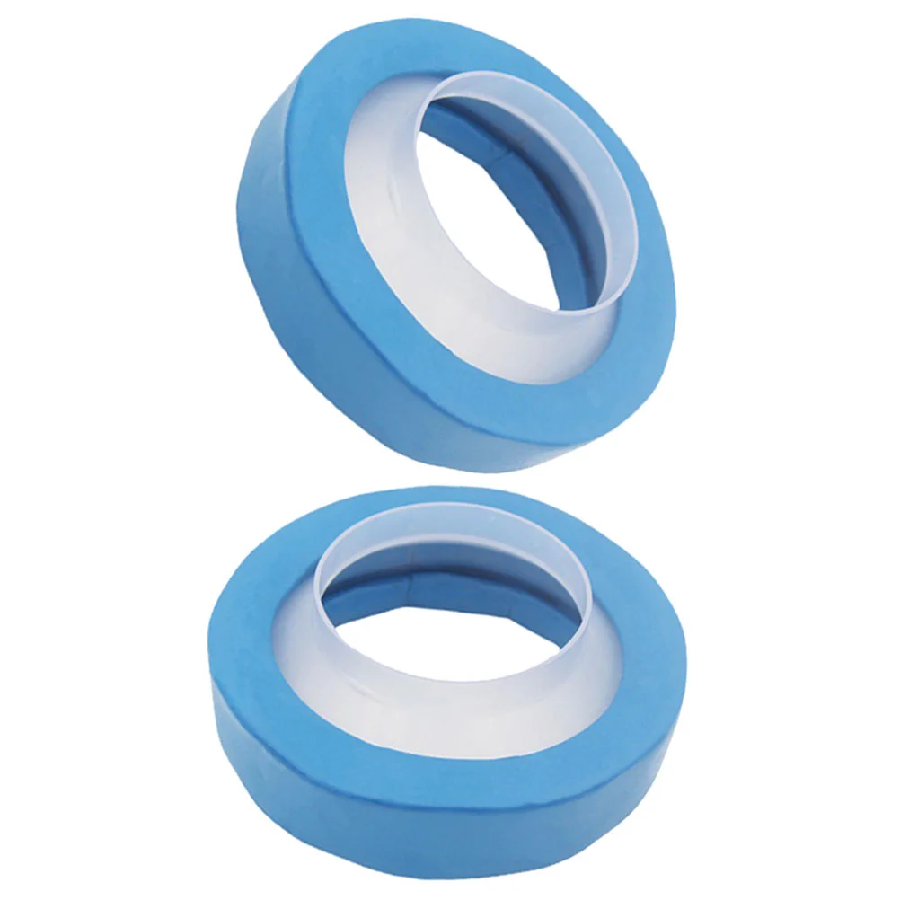 

2pcs Toilet Wax Rings Toilet Bowl Sealing Ring with Flange Bathroom Toilet Bowl Gaskets