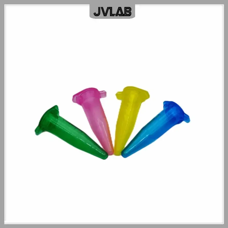 Microtubes Centrifuge Tube 1.5ml Lab Centrifugal Tube EP Bottom Tip PP Test Snap-cap Clear Scale 100/PK