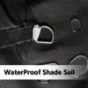 1PC, UV-Blocking Waterproof Shade Sail, Portable Easy Fasten Sun Canopy For Outdoor Patio, Yard, Car Port, Pool Decoration 4