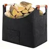 Firewood Box Large Capacity Foldable Wood Basket Foldable Clothes Storage Basket for Fireplace Wood Stove New 1