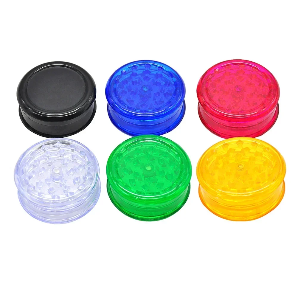 60Mm Herb Tabacco Grinder Crusher Herbal Leaf Smoke Tabacco Grinder Crusher Hand Muller 3 Strati Fumatori Tabacco Pipe Grinder