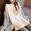 Winter Long Sleeve Cotton Nursing T-shirt Fashion Print Maternal Woman Breastfeeding Clothes Lactation Top Tees pregnancy 5