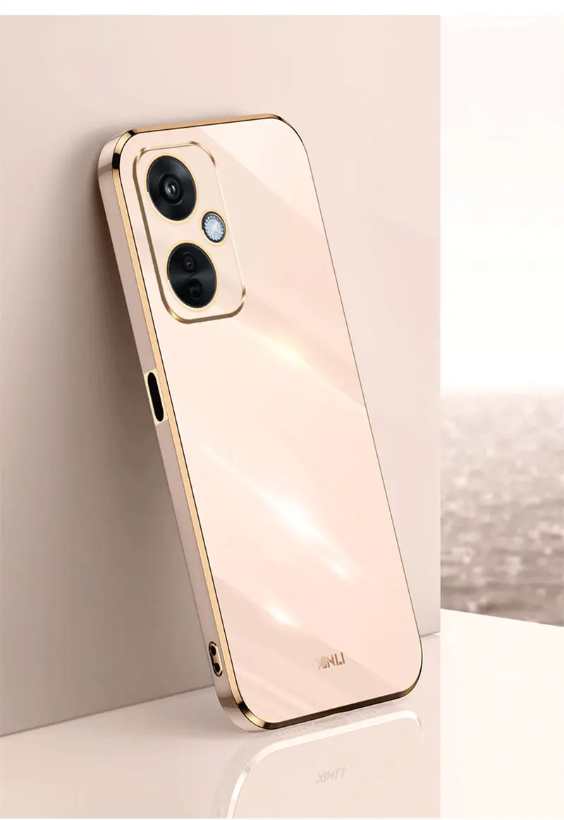 Premium Silicone TPU Plated Back Cover for OnePlus Nord CE 3 Lite 5G
