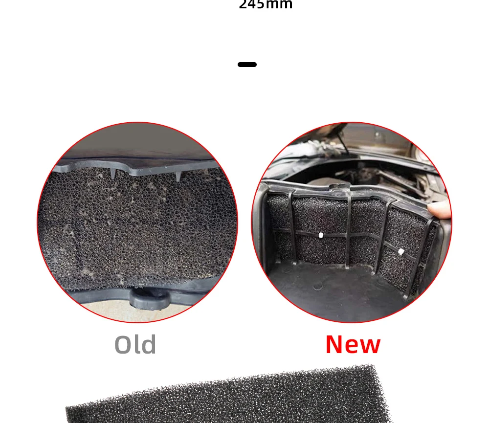 Für BMW F10 F06 F07 F02 Auto Klimaanlage Verdampfer Filter Gebläse Gehäuse Schwamm Filter Ersatz Für BMW 5 6 7 Serie GT – Detail 2
