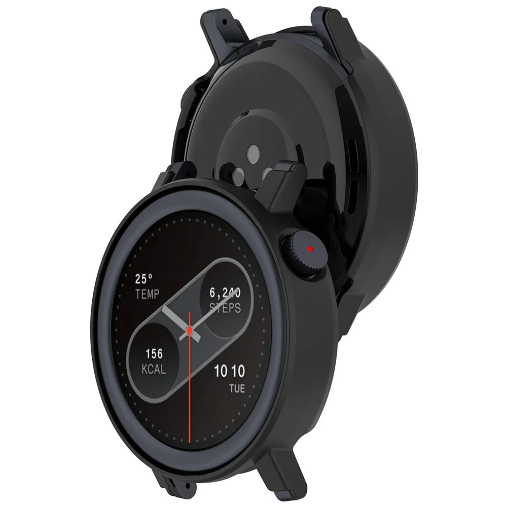 Sleek PC Hollow Case Protector for Smart Watch - Durable Protective Shell Cover