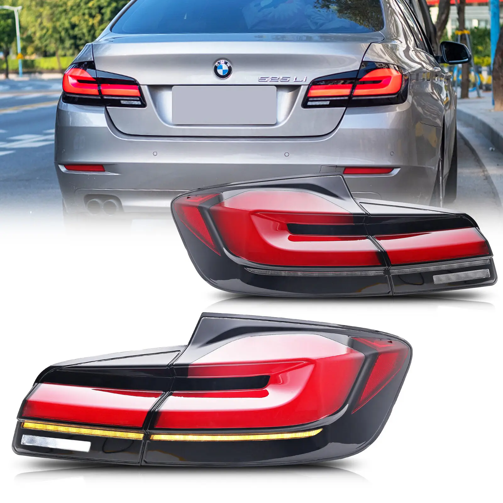 

Автомобильная задняя фара в сборе для BMW 5-series F10 F18 2011-2017