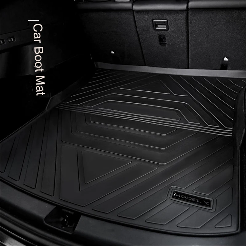 Leather Trunk For Tesla Model Y Trunk Mat Accessories 2022 2019-2022 Model Y  Tesla Y Accessoires All-inclusive Back Box Cushion - Cargo Liner -  AliExpress