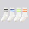 College style children's white medium tube socks Spring and Autumn boys and girls' cotton socks Children's sports socks 2 Pairs 1