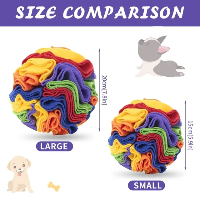 Interactive Dog Toys To Keep Them Busy Snuffle Ball for Small Dogs Mental Stimulation Nose Work Treat Game for Pet Dog Toys 3