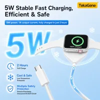 Chargeur magnétique sans fil rapide USB A Type C pour Apple Watch Series 10 9 8 7 6 5 iWatch 4 3 2 Ultra Edition 3