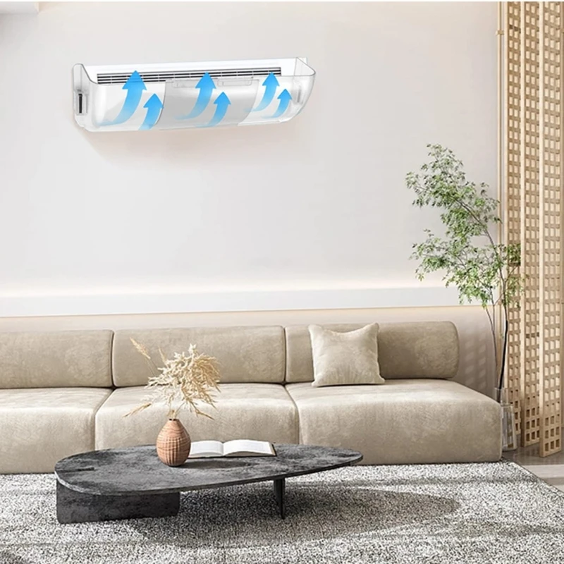 C7AD Adjustable Air Vent Deflectors Unbreakable Heat & Vent Covers Enhances Comfort & EnergyEfficiency 2-piece/set