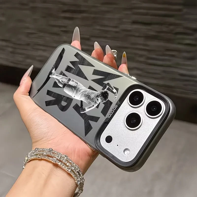 N-Neymars Frosted Acrylic Phone Case - Stylish and Durable Protective Cover