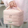 New Makeup Bag Women's Large Capacity Portable Cosmetics Skin Care Storage T ravel Toilery Bag 5