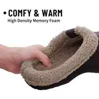 Asgard Winter Fur Furry Slippers For Men Outdoor Fashion Waterproof Plush Cotton Slippers Indoor Warm Cozy Non-slip Home Shoes - Image 5