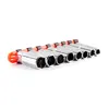 3/8 Inch Drive Long Socket Set 10-19mm 8Pcs Chromium Plated with Socket Holder for Improvement Car Repair 3