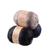 100g 1Pc Hand knitting Metallic cotton Yarn silk acrylic Yarn to knit sweater blanket hat line Crocheting bag slipper Thread 1
