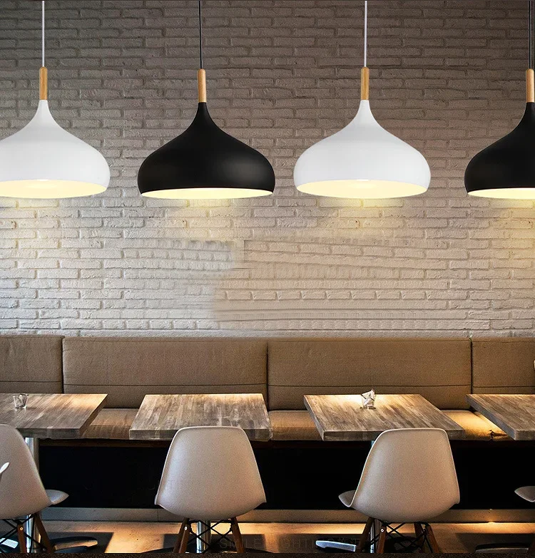 Hot Simple Creative Leisure Office Chandelier Fast Food Shop Cafe Bar Counter Restaurant Barber Shop Internet Cafe Chandelier 4