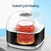 Six Function Yoghurt Fermenting Machine 2L Double Glasses Home Yogurt Maker Glass Cup Touch Panel Electric Qianshou Black 5