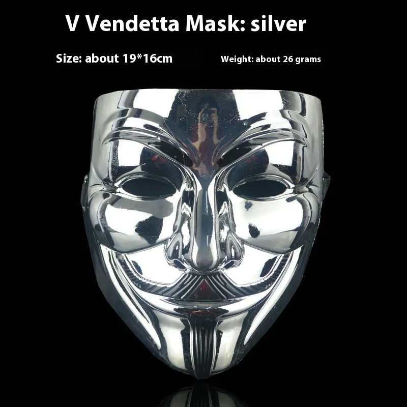 Halloween Mask Halloween Props Kamen Ball Terror Ghostface Mask V Character Revenge Killing Monster Customer Full Face Movies Mask Toys Gift