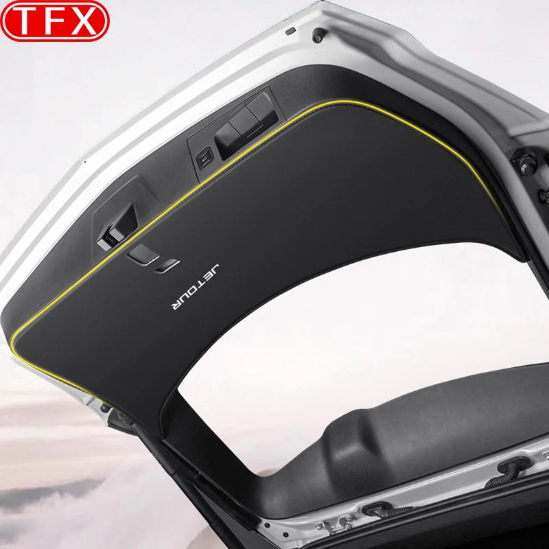 

For Chery Jetour X70 Plus 2023 2022 Car Trunk Protective Pad Anti Scratch Tailgate Anti Kick Pad Modification Auto Accessories