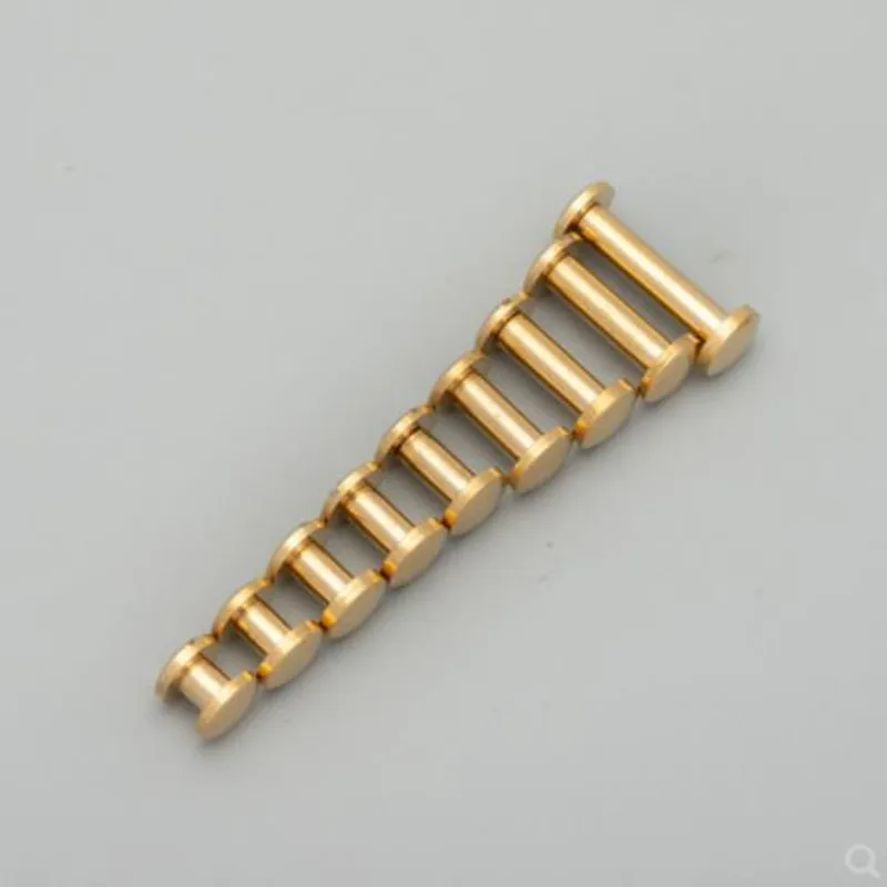 10sets Round Head 8mm/10mm Solid Brass Leather Belt Strap Wallet Photo Scrapbook Album Account Book Post Chicago Screw Rivet