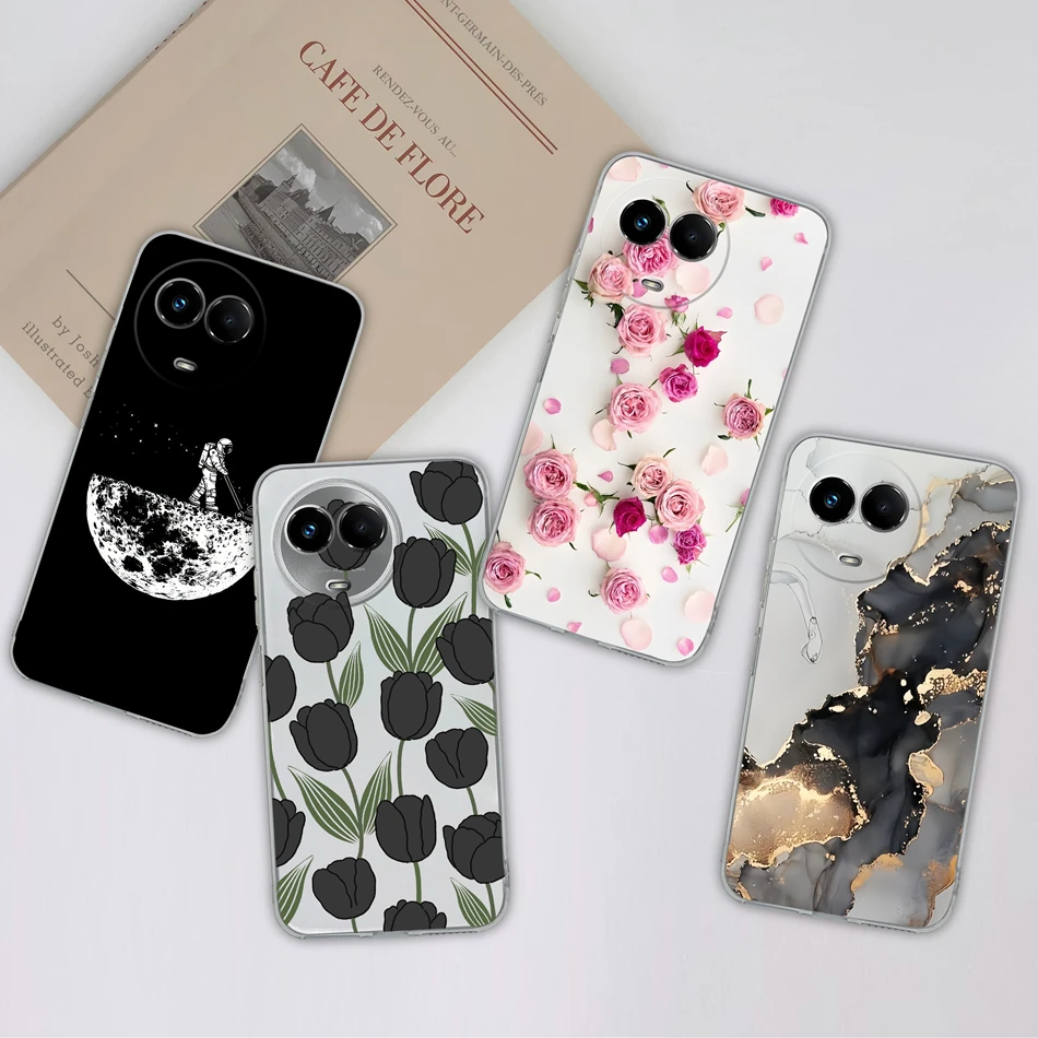 Exquisite Soft Slim Silicone Transparent Anti-Drop Phone Case