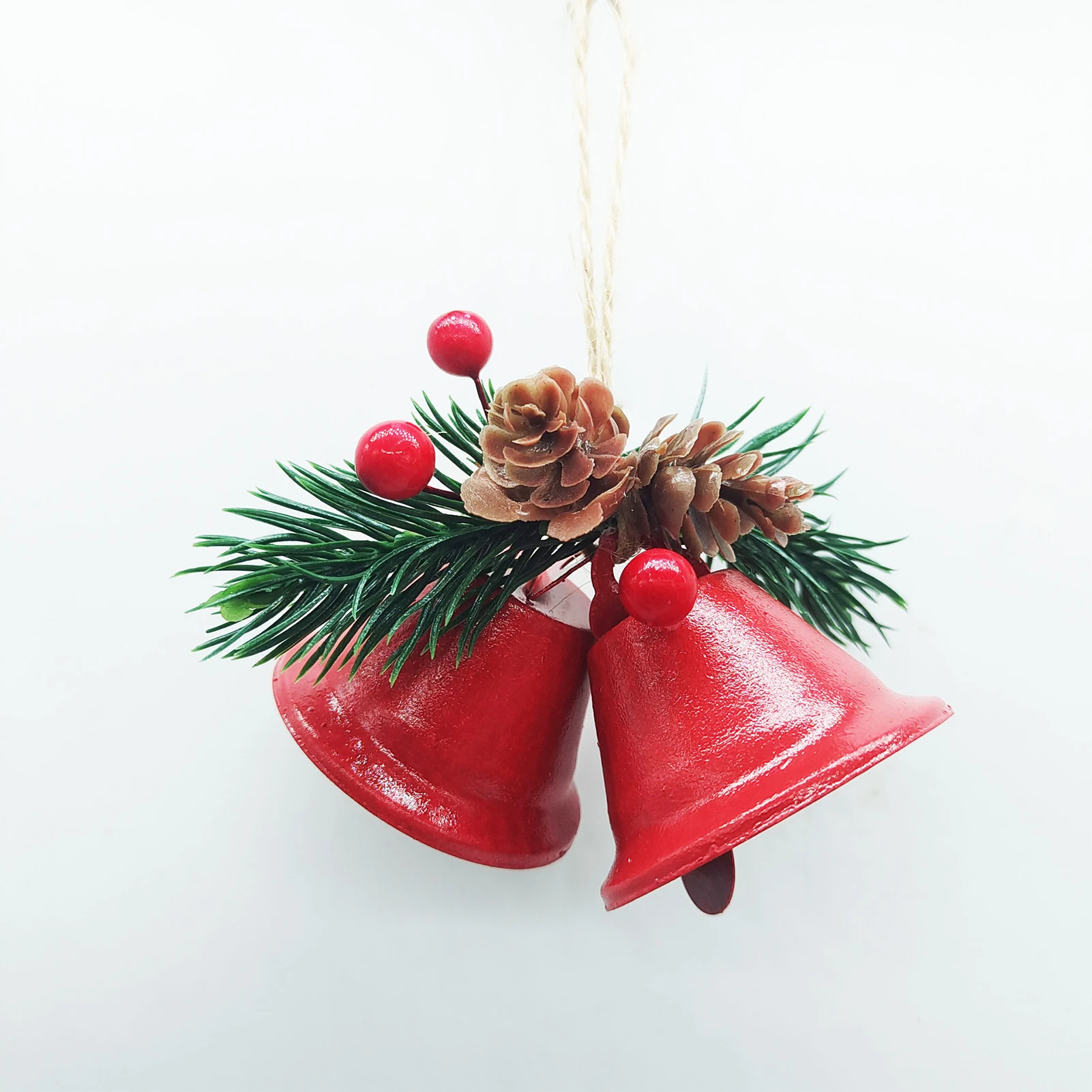 Christmas Bells Craft Bells Ornaments With Twine Jingle Bells Xmas Tree  Decoration Metal Jingle DIY Craft Christmas Gift - AliExpress