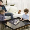 Free Shipping Folding Magnetic Chess Game 19.5*19.5cm Plastic International Chess Game Educational Chess Game Birthday Gifts 2