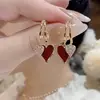 1 Pair French Luxurious Pearl Stud Earrings Minimalist High-End Design Chic Heart Earrings for Women Elegant Jewelry Gifts 4