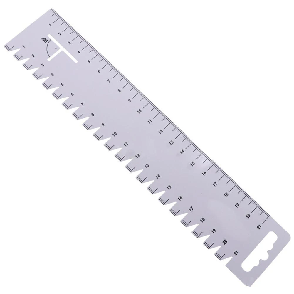 2PCS Sewing Patchwork Ruler Kit 230*40*0.64mm Ultrathin Soft Sewing Tools Quilting Handmade 21cm Gauge Patchwork Ruler