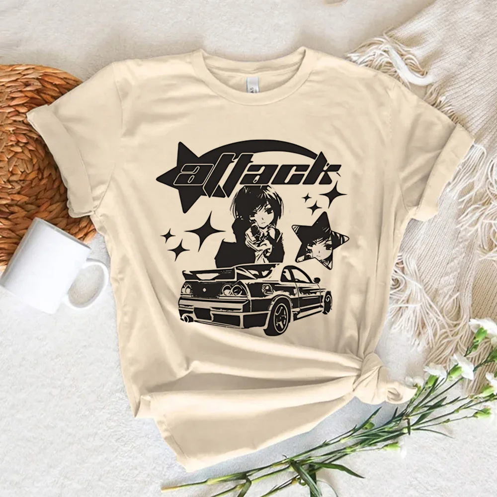 

Y2k футболка для девушек со звездами, женский топ с аниме в стиле Харадзюку, одежда для девушек в стиле Харадзюку