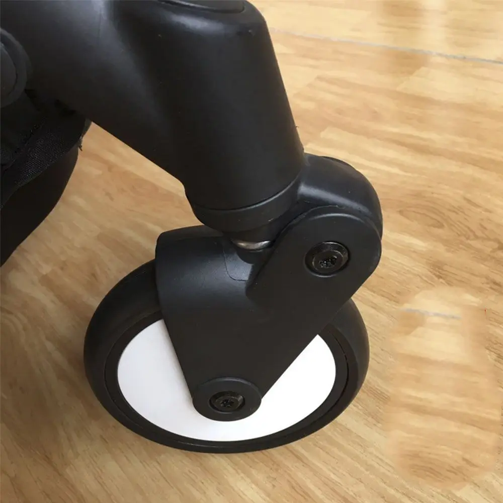 With Tools Front Rear Wheels Stroller Accessories Wheel Axle  Accessories Screw Clip Type Stroller Wheels PU Tyre Side Cover
