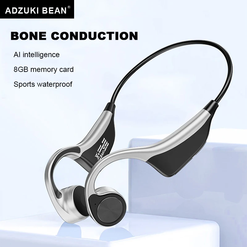 AdzukibeanSportWirelessHeadphoneRealBoneConductionEarphone