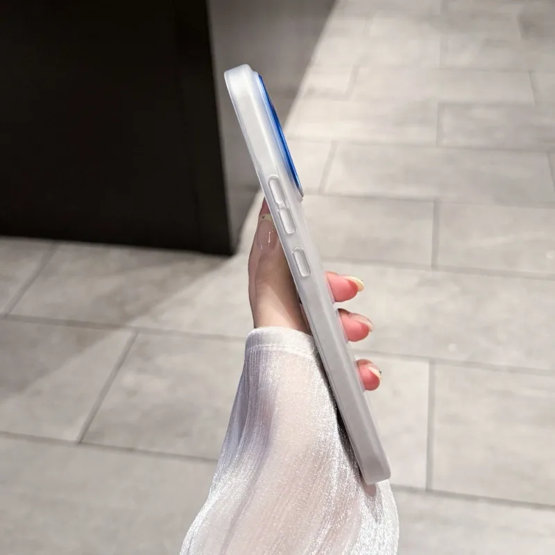 Ultra-Thin Magnetic Frosted Shockproof Case with Lens Protection