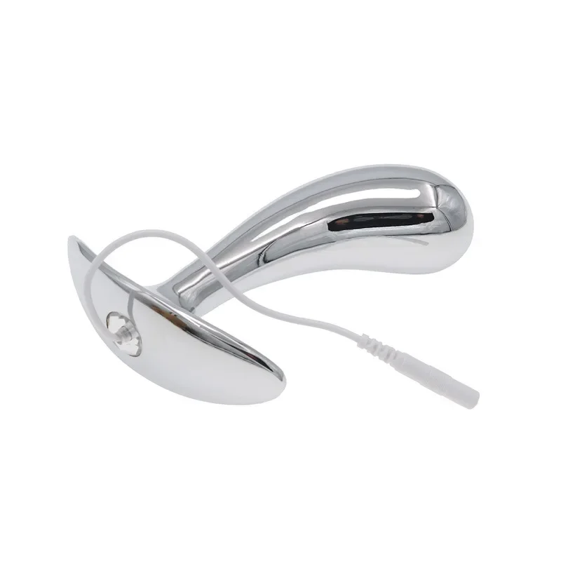 Medical Themed Toy Pulse Massager Electric Shock Anal Plug Fun Backyard Masturbation Sex Tools Adult Toys Vaginal Plug Unipolar electro sex toys electric sex toys