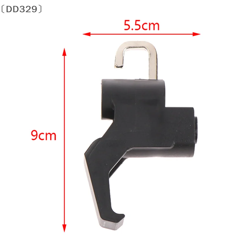 〔DD329〕E-Scooter Helmet Lock Hook 22-26mm Universal Anti-Theft Metal Mount for Front Basket Helmet Security