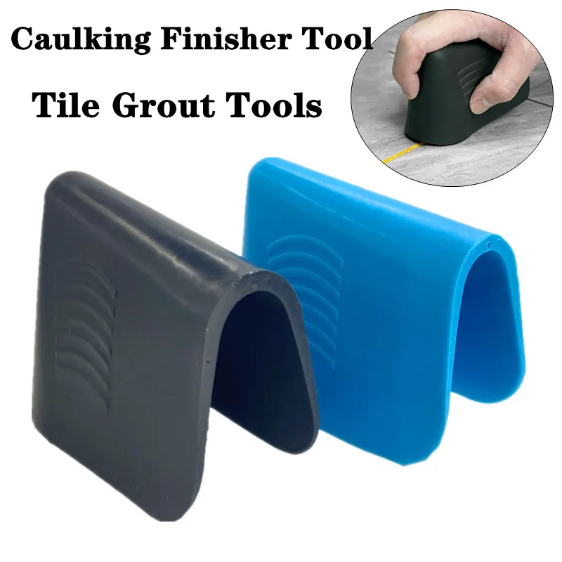 Caulking tool Tile gap filler Tile gap sealer Rubber Caulking Finisher Tile Grout Tool Sealant Smooth Scraper Grout Filling Beautify Tool Finisher Hand Caulking Tools