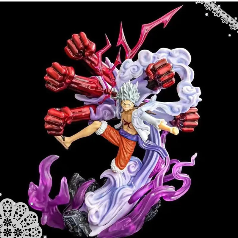 

One Piece Figure Nika Luffy Gear 5 Joy Boy Action Figures Statue Anime Figurine Model Doll Decoration Collection Toys Gift