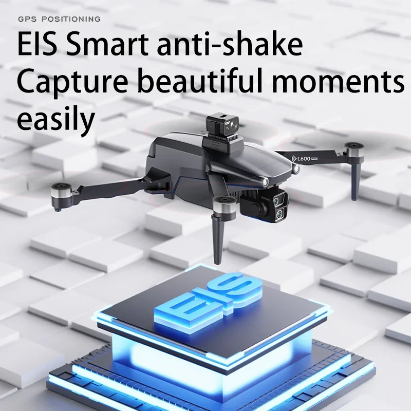 L600-1 Pro MAX GPS Drone 8K Professional HD Dual Camera With Screen 5G WIFI Obstacle Avoidance Brushless Quadcopter Drones 5KM,drone quadcopter