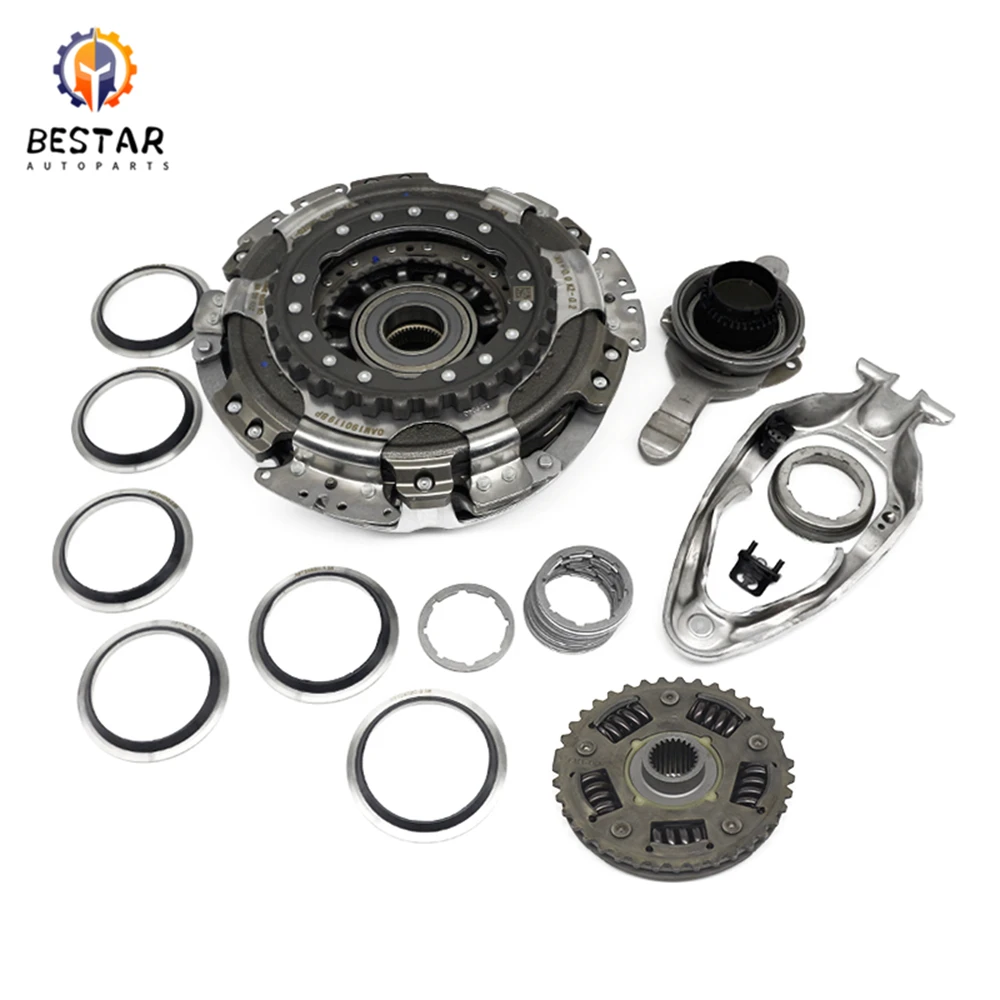 

BESTAR 602000100 0AM198140L 0AM DQ200 DSG7 Dual Clutch 7speed Transmission Kit 602000100 Suit For Audi VW Skoda Seat
