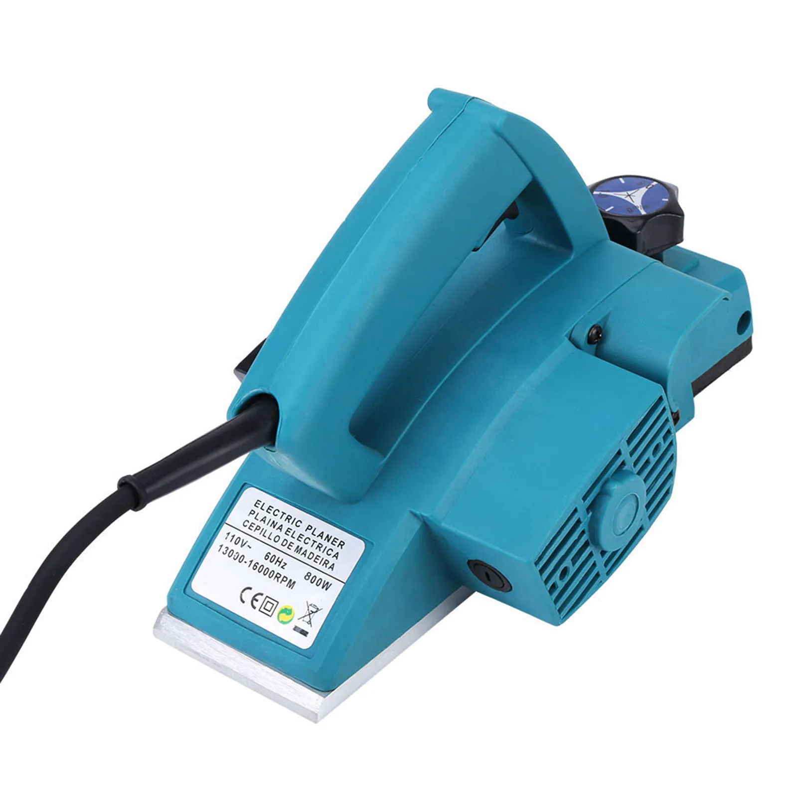 Handheld Planer Portable Electric Wood Planer Hand Held Woodworking Power Tool for Home Furniture Wood Planer Woodworking Tool 5