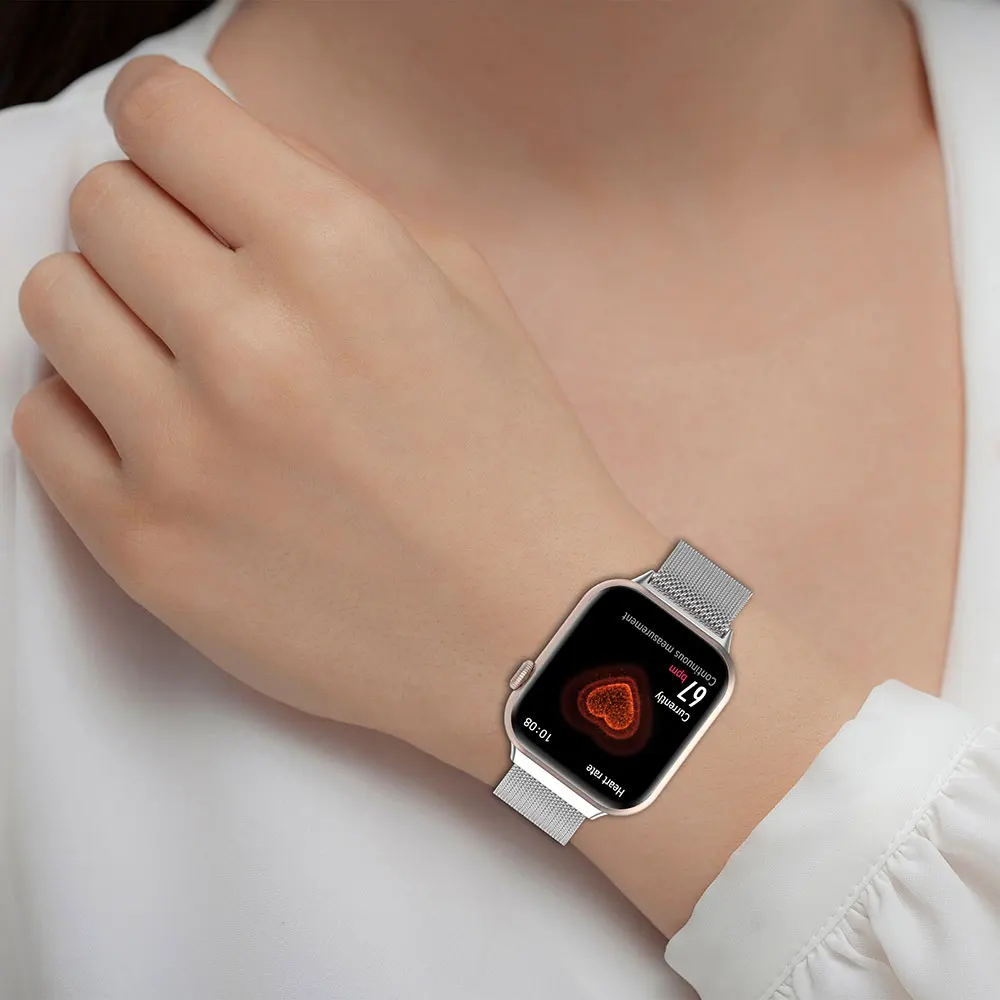 Magnetic Loop Stainless Steel Watchband Bracelet Strap