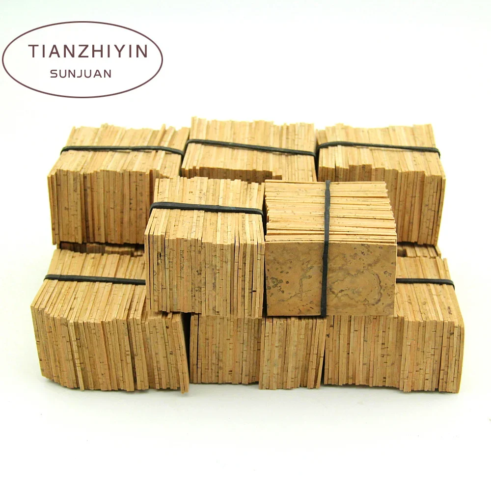 

50 pcs Saxophone cork/ Soprano / Tenor Saxophone high neck Cork pieces of Musical Instrument Accessories Thickness 1.6mm