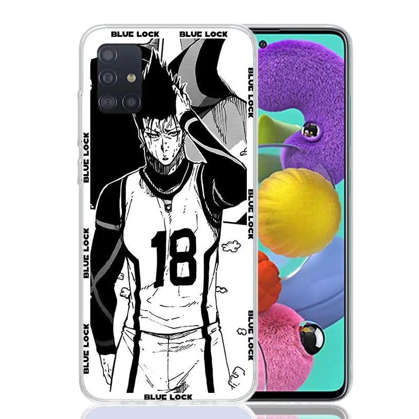 Blue Lock Anime-Themed Phone Case - Vibrant Design for Samsung Galaxy Devices