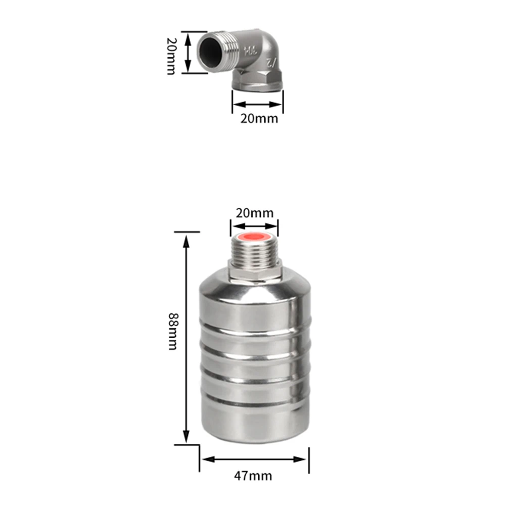 water level control valve shutoff valve for water tank 1 2 05