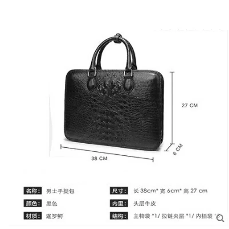 Рисунок 4 - Новая мужская сумка weitasi из крокодиловой кожи