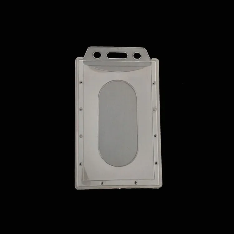 Durable Plastic ID Card Badge Holder for Office & Exhibition Use