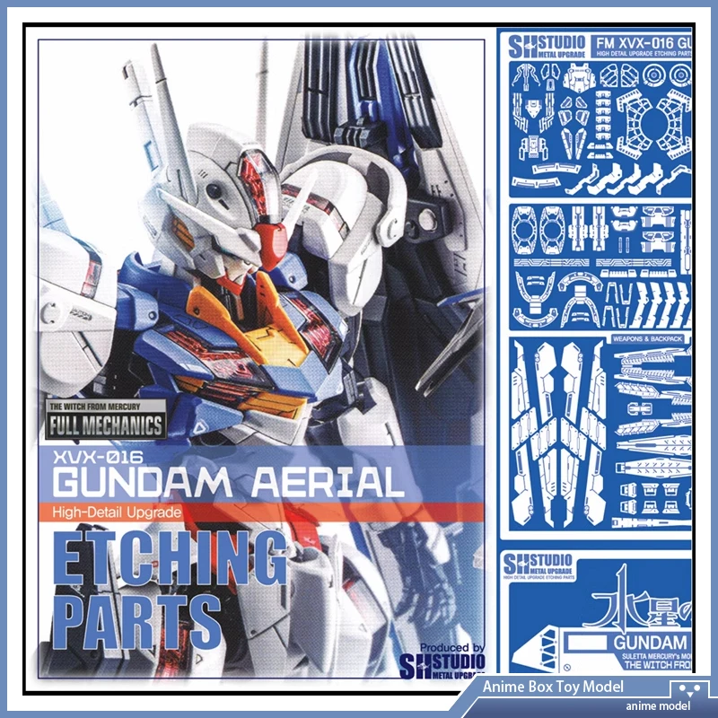 Gundam Sh Studio Fm 1/100 Accessori Per Modelli Assemblati In Lamiera Speciale Per Incisione Aerea